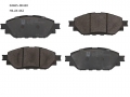 04465-0K420,Toyota Hilux GUN122 Brake Pads Front,04465-0K430