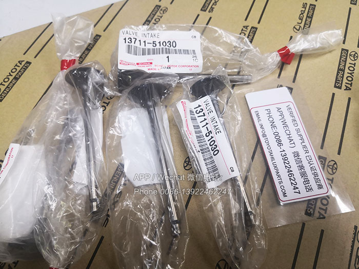 13711-51030,1VD陆巡丰田皮卡进气门,1371151030