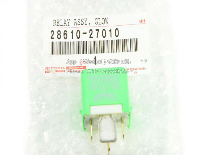 28610-54390,丰田皮卡预热塞继电器,28610-27010