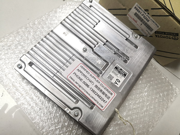 89661-F0260,原厂全新丰田皮卡1GD发动机电脑板,89661F0260
