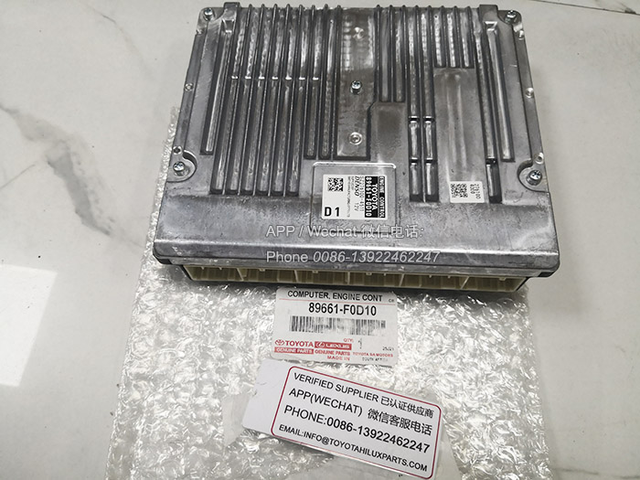 89661-F0D10,HILUX丰田海拉克斯皮卡2GD发动机电脑,89661F0D10