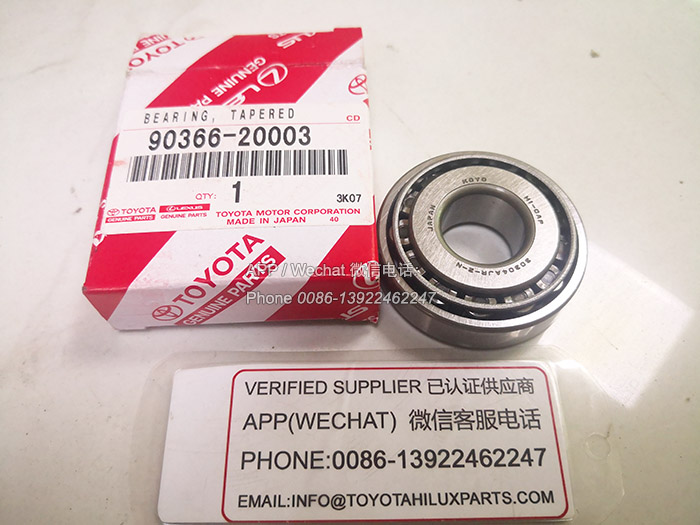 90366-20003,丰田陆地巡洋舰皮卡转向节轴承,30304AJR 90366-20003,丰田陆地巡洋舰皮卡转向节轴承,30304AJR