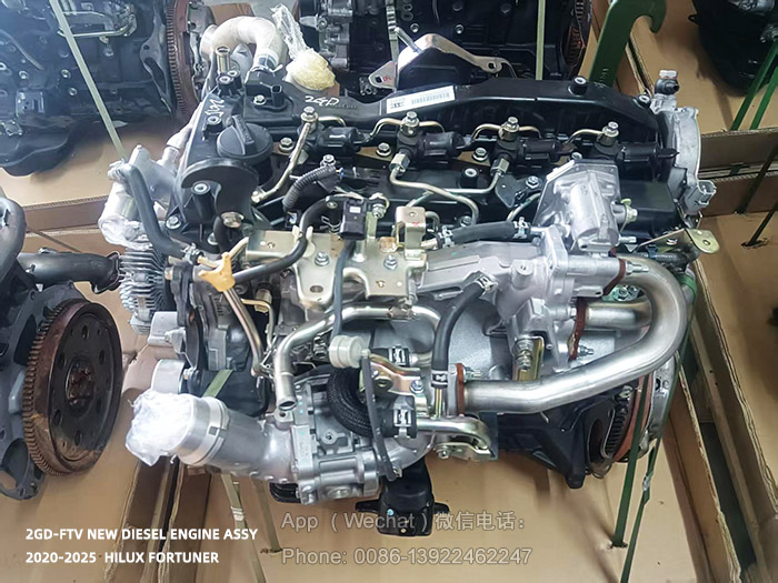 丰田皮卡海拉克斯HILUX全新2GD发动机总成 丰田皮卡海拉克斯HILUX全新2GD发动机总成